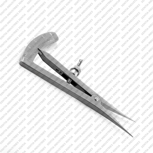 Calibrador Castroviejo al por Mayor, 0-20 mm, Recto, 3.25 Pulgadas, Calibrador Quirúrgico Reutilizable, Instrumentos Oftálmicos Quirúrgicos con Certificación CE - Product Image 3
