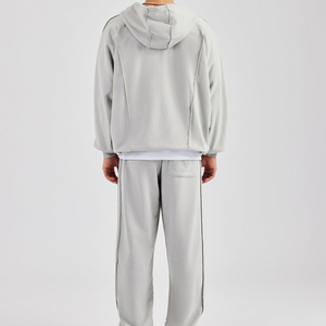 Ensemble de survêtement d'hiver pour homme de haute qualité, veste et pantalon athlétiques, respirant, léger, imprimé, pour le jogging, la course à pied, la remise en forme et l'entraînement - Product Image 3