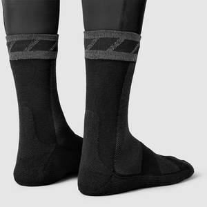 Chaussettes de sport pour hommes de qualité supérieure, confortables et personnalisées, avec logo, chaussettes tubulaires épaisses, compression, cyclisme, basketball, super élastiques - Product Image 4