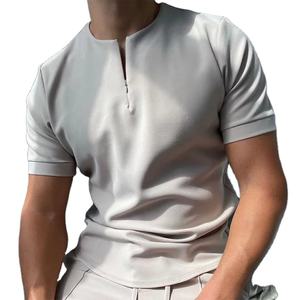 T-shirt Polo d'été pour hommes, simple et personnalisé, de bonne qualité, 2021 - Product Image 1