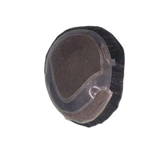 Taz Hair BD Prótesis Capilar de Cabello Humano Remy Indio con Onda Natural y Frente de Encaje, Calidad Premium - Product Image 1