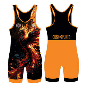 Nuevo Diseño de Primera Calidad, Singlet de Lucha Libre para Hombres y Mujeres, Ropa de Lucha de Alta Calidad, Singlet de Lucha Libre Sublimado en Oferta - Product Image 1