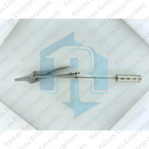 Pinzas de punta fina con bloqueo, martillo deslizante, mordazas de sujeción, instrumentos quirúrgicos ortopédicos, herramienta de agarre de precisión de acero inoxidable - Product Image 4