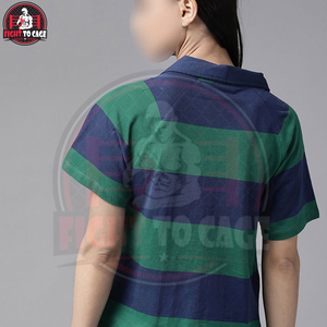 Polo de Mujer de Tallas Grandes de Calidad Premium OEM ODM al Por Mayor, Ropa Casual con Logotipo Personalizado - Product Image 3