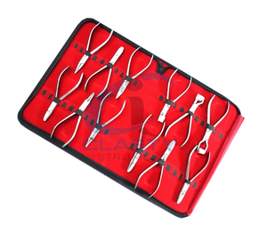 CLASTY INSTRUMENTS Ensemble de forceps d'extraction dentaire vétérinaire de précision en acier inoxydable Instruments chirurgicaux manuels Classe I CE - Product Image 2