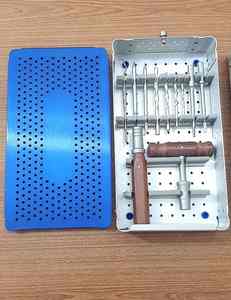 Système de retrait des vis pédiculaires thoraciques postérieures en acier inoxydable orthopédique manuel pour la colonne vertébrale, certifié CE ISO13485 - Product Image 1