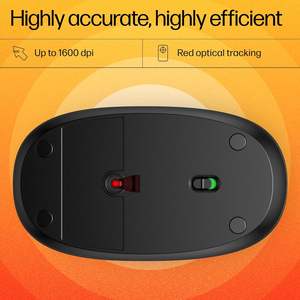 <b>For</b> 240 <b>for</b> <b>Wireless</b> <b>Mouse</b> with 3 Buttons 1600 DPI LED Backlit Optical Tracking <b>for</b> Desktop & <b>Laptop</b> - Product Image 3