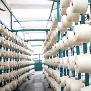 We Offer High Quality <b>Organic</b> Cotton Combed Core Spun <b>Yarn</b> NE 20s/1 for Weaving Applications with Direct Export Service - Product Image 1
