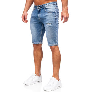 Pantalones Cortos Cargo de Mezclilla Casuales para Hombre, Estilo Urbano, Holgados, con Múltiples Bolsillos, Resistentes al Viento, Transpirables, de Alta Gama, de Pakistán - Product Image 2