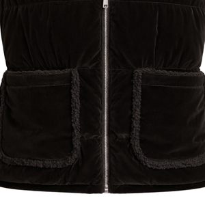 Nuevo Diseño 2026, Chaqueta de Invierno para Mujer, Chaqueta Acolchada sin Mangas, Chaqueta de Burbujas Negra y Marrón, Nuevo Chaleco Acolchado Corto para Mujer - Product Image 6