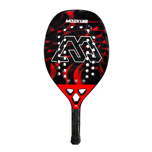 Raquettes de padel sportives de haute qualité, légères, anti-vibrations, personnalisables, en carbone 3k 12k avec noyau en EVA, taille moyenne. - Product Image 1