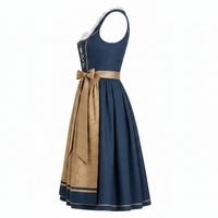 Robe Dirndl Oktoberfest sur mesure de qualité supérieure, costumes traditionnels bavarois, vêtements folkloriques allemands, uniforme brodé tissé