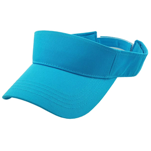 Casquettes de protection solaire personnalisées de haute qualité avec logo, vente en gros, casquettes à visière respirantes et réglables pour l'été - Product Image 1