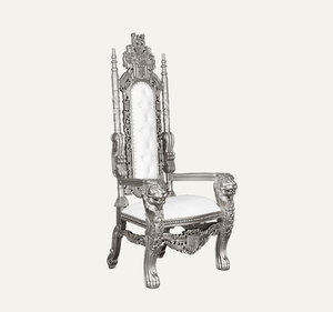 Fauteuil de repos classique personnalisé en bois d'acajou massif, fait main, durable, mobilier de luxe - Product Image 2