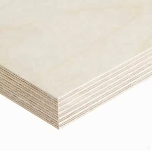 Contreplaqué peuplier 13 plis 18 mm 4x8 1220x2440 mm avec âme en caoutchouc, stratifié mélaminé, étanche, E0, sans formaldéhyde, pour cuisine d'hôtel de première classe - Product Image 1