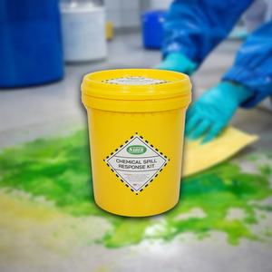 ชุดอุปกรณ์ดูดซับสารเคมีขนาด 30 ลิตร พร้อมถังเก็บแบบหนาพิเศษ สำหรับควบคุมการรั่วไหลของสารเคมี เพื่อความปลอดภัยในคลังสินค้าอุตสาหกรรม - Product Image 3