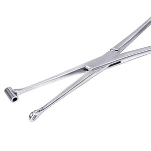 คีมหนีบจมูก/หู แบบปลายโค้ง ทำจากสแตนเลส สำหรับเจาะร่างกาย - Product Image 2