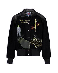 Veste universitaire en polaire pour homme de qualité supérieure, design personnalisable, patch logo, style classique, matériau en toile 100% coton, service OEM - Product Image 1