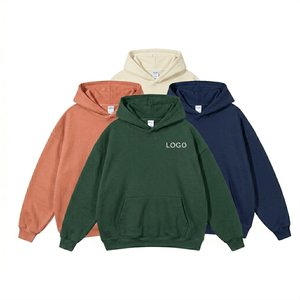 Sudaderas con capucha para hombre 100% algodón, colores y tallas personalizadas, sudaderas térmicas transpirables, tallas personalizadas - Product Image 4