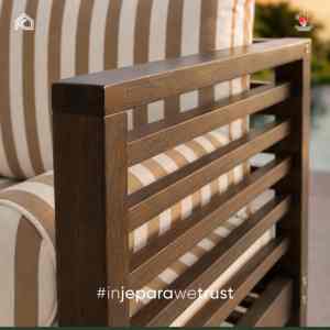 Custom Luxury Teak Wood Outdoor Sofa <b>Set</b> for Hotel Villa Resort Patio Garden Handmade Furniture Indonesia - Product Image 3