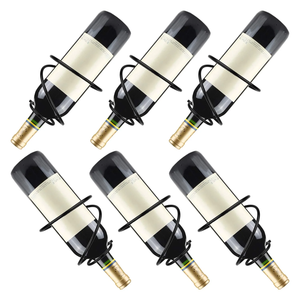 Soporte Metálico para Botellas de Vino, Venta al por Mayor de Fábrica, Soporte Metálico para Botellas de Vino, Artesanía, Más Vendido - Product Image 1