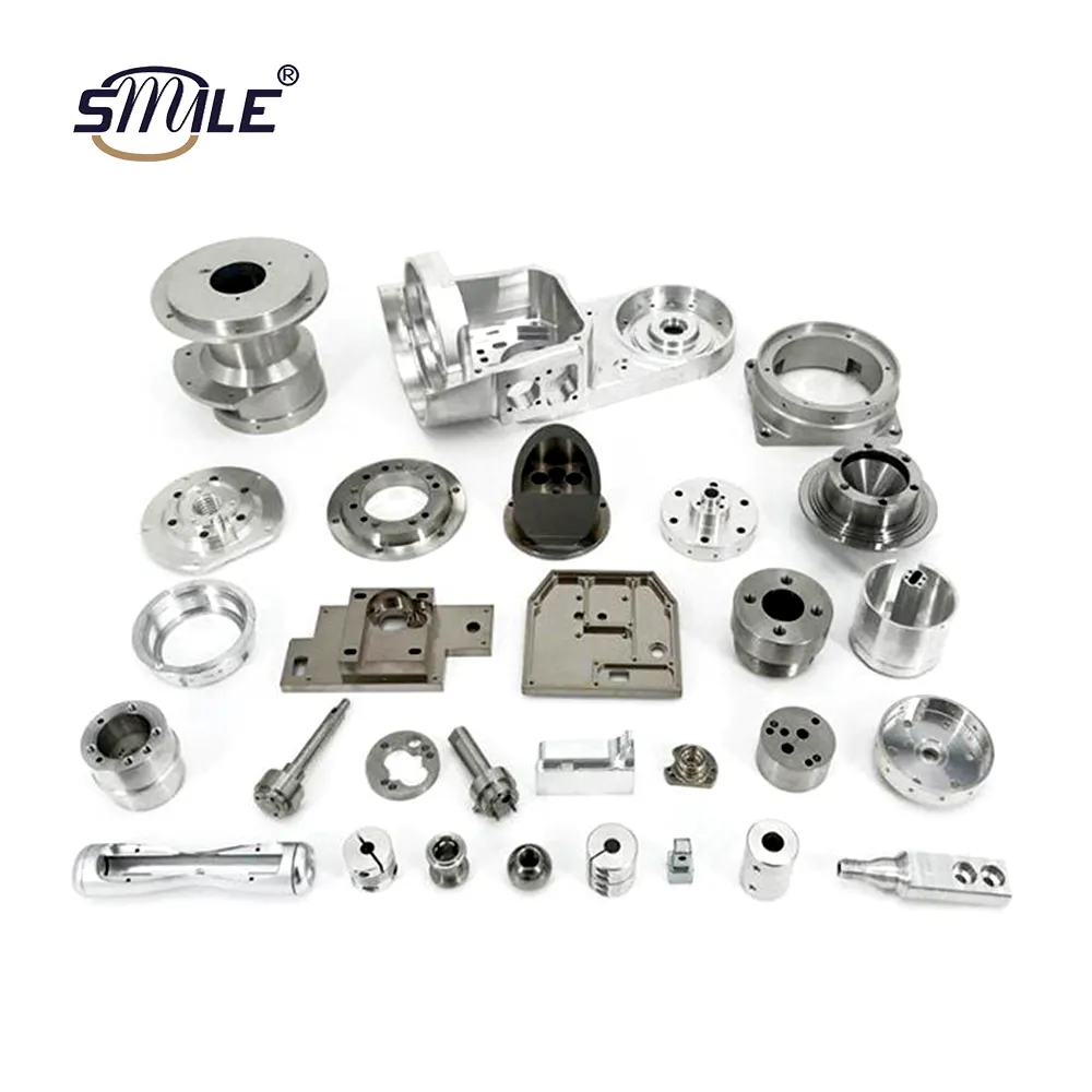 SMILE TECH Precision Customized Service Steel Parts OEM 4-Axis CNC Machining Manufacturing