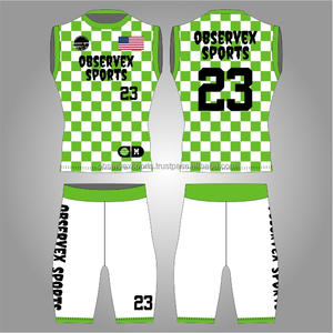 Uniformes 7V7 Sublimados con Estampado de Club, Compresión, Transpirables, Nuevos Uniformes de Flag Football para el Día del Partido 7 contra 7 - Product Image 1