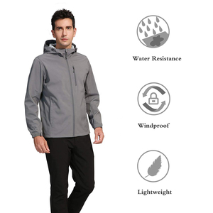 Chaquetas de lona ecológicas para hombre, de invierno, largas, para exteriores, estilo urbano, transpirables, a prueba de viento, hechas a medida, con cierre frontal. - Product Image 4