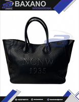 Sac à main NCNW Sorority, sac fourre-tout en cuir de qualité supérieure avec lettres grecques en relief et design 1935, sac fourre-tout tendance pour femmes