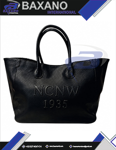 Bolso de mano de cuero premium de la hermandad NCNW con letras griegas en relieve y diseño de 1935, bolso de moda para mujer. - Product Image 4