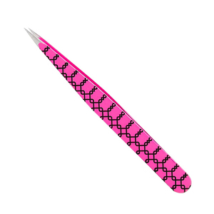 Vente en gros de pinces à cils KAAMIR INSTRUMENTS avec logo personnalisé, en acier inoxydable, pointe lisse à 90 degrés, longueur 10 mm, emballage de précision - Product Image 5