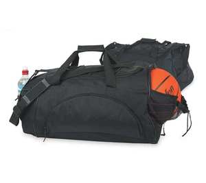 Sac de sport avec compartiment pour ballon de basket, sac de gym robuste avec porte-bouteilles et bandoulière rembourrée pour l'entraînement - Product Image 6