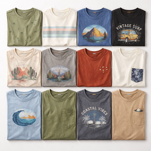 Camisetas Casuales Personalizadas al por Mayor - 100% Algodón de Secado Rápido y Transpirable Directo de Fábrica - Product Image 5