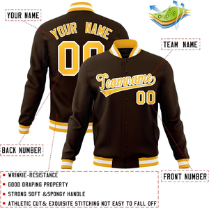 High quality wholesale bomber jacket with letter embroidery, suitable for team uniform - Product Image 6