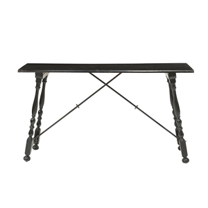 Mesa consola de latón puro de alta gama, con superficie de mármol, mueble de pasillo de diseño de lujo con base escultural de latón. - Product Image 4