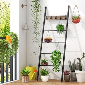 Porta Coperte Decorativo da Parete con 5 Ganci Rimovibili, Pratica Soluzione di Stoccaggio a Muro - Product Image 2