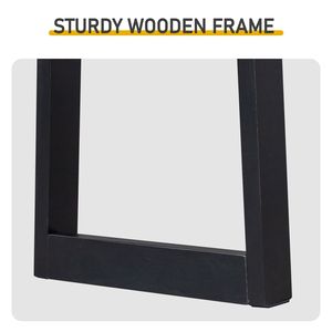 Moderno in legno massello di pino tavolo Console stretta per ingresso corridoio soggiorno tavolo di accento salvaspazio per piccoli spazi per divano - Product Image 6