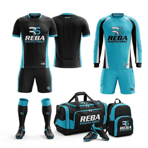 Professional Football Soccer Set Jersey Shorts <b>Socks</b> Custom Team Uniform Durable Sportswear Kit - Product Image 4