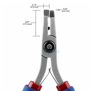 OEM Custom Logo 45 Degree Flush <b>Edge</b> <b>Cutter</b> 0.5mm Precision Pliers for Jewelry Makers and Technicians - Product Image 6