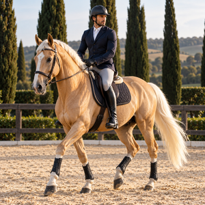Lace Up Equestrian Tall Riding Boots Genuine Leather Low <b>Heel</b> | <b>Black</b> Horse Riding Footwear with <b>Rounded</b> <b>Toe</b> for Training Stable - Product Image 3