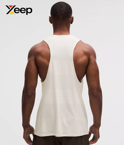 Débardeur de sport décontracté pour homme XEEP XC-GTT-38, respirant, séchage rapide, imprimé par transfert thermique, tricoté, 100 % coton, col rond, uni sur le devant - Product Image 2