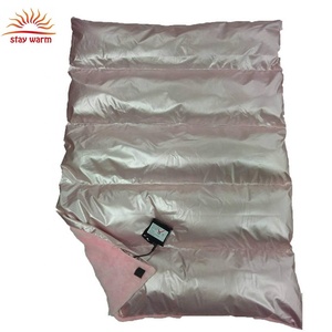 OEM Winter Portable 5v or 7.4v Rechargeable Battery Operated Electric Heated Blanket with 3 Heat Settings for Home Outdoor - Product Image 2