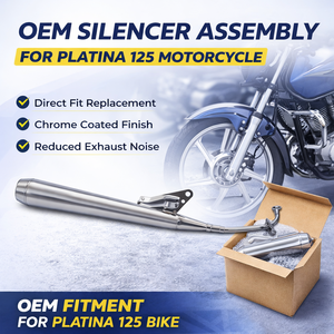 Conjunto de Silenciador OEM para Motocicleta Platina 125, Reemplazo de Silenciador de Escape - Product Image 3