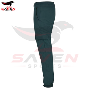 Vente en gros de joggers streetwear de haute qualité pour hommes, pantalon de survêtement en coton épais décontracté pour hommes, pantalon de sport pour la salle de sport et le fitness avec poches - Product Image 4