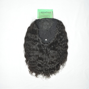 Perruque 100% Cheveux Humains Remy Indiens Bruts Non Traités Noirs Naturels Bouclés HD pour Perruque Lace Front à Double Trame Faite à la Machine - Product Image 6