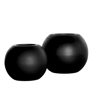 Maceta Esférica de Fibra de Vidrio para Flores, Resistente a los Rayos UV, con Revestimiento de Color, para Piscina, Patio, Jardín, Villa, 45 x 34 cm - Product Image 4