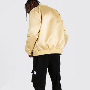 Chaqueta Varsity de Satén de Alta Calidad con MOQ Bajo para Hombre, Estilo Urbano, Chaqueta Letterman, Esencial para Invierno, Hecho en Pakistán, Precio al por Mayor - Product Image 2