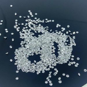 Diamants synthétiques ronds de 1,25 mm, taille brillant, couleur EF, pureté VVS-VS, excellente taille, diamants non montés, pour bijoux, diamant CVD. - Product Image 1