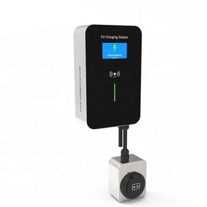 Station de recharge pour véhicules électriques 7 kW Wallbox Charger Mennekes 32A 3 phases avec prise de type 2 pour véhicule électrique - Product Image 2