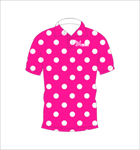 เสื้อโปโลลายจุดสำหรับผู้ชายเสื้อโปโลแขนสั้นสำหรับเล่นกอล์ฟเสื้อโปโลแบบซับลิเมชันสำหรับกีฬาลำลองงานออกแบบได้ตามต้องการ - Product Image 5
